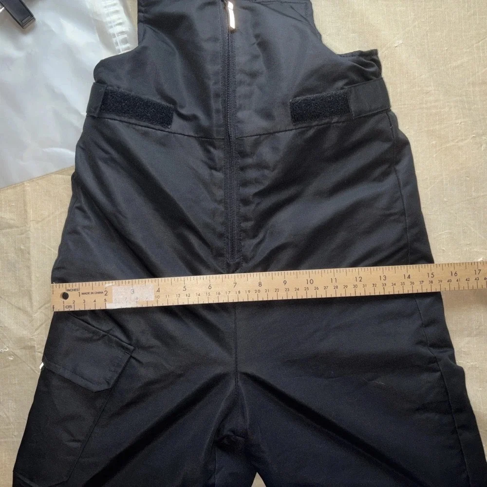 Swiss Tech Ski Pants Kids 8 Black Excellent Youth Winter Performance Gear
